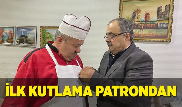 EYT'den emekli olunca, ilk kutlama patrondan