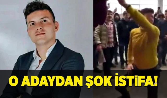 O adaydan şok istifa!