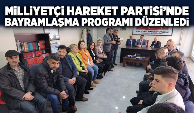 Milliyetçi Hareket Partisi’nde bayramlaşma