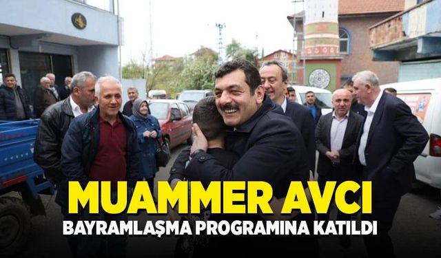 Muammer Avcı, bayramlaşma programına katıldı