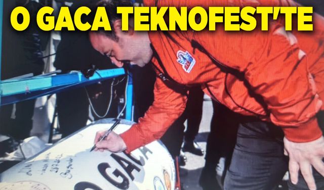 O Gaca Teknofest'te