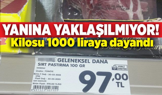 Yanına yaklaşılmıyor!