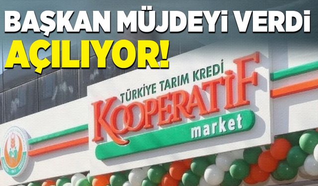 Başkan müjdeyi verdi: Açılıyor!