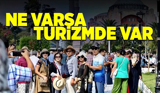 Tüik açıkladı, ne varsa turizmde var