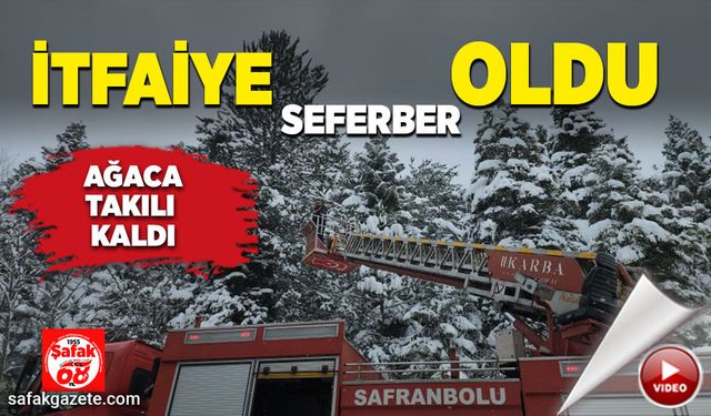 İtfaiye teyakkuza geçti