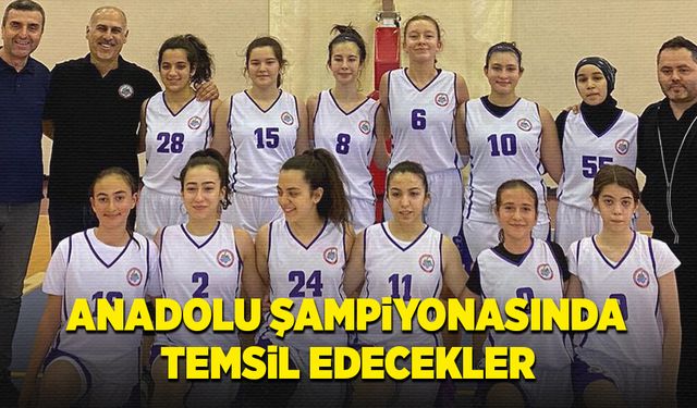 Anadolu Şampiyonası’nda temsil edecekler