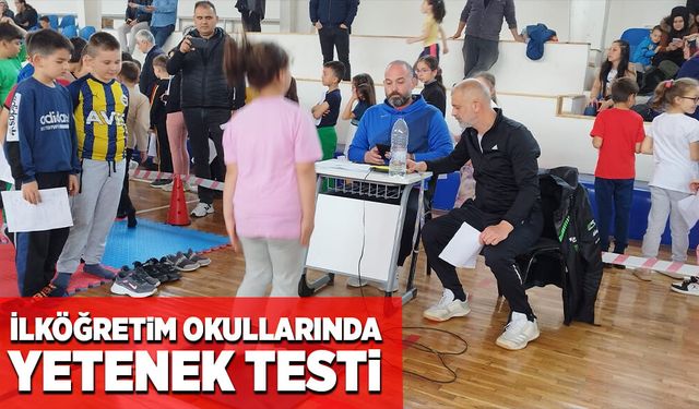 İlköğretim okullarında yetenek testi