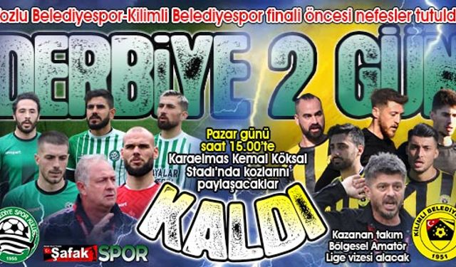 Kozlu-Kilimli finalini 24 yaşındaki genç hakem yönetecek