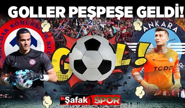 Müsabakadan 3. gol sesi!