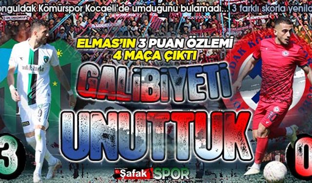 Kocaeli'de erken goller yenilgiyi getirdi!