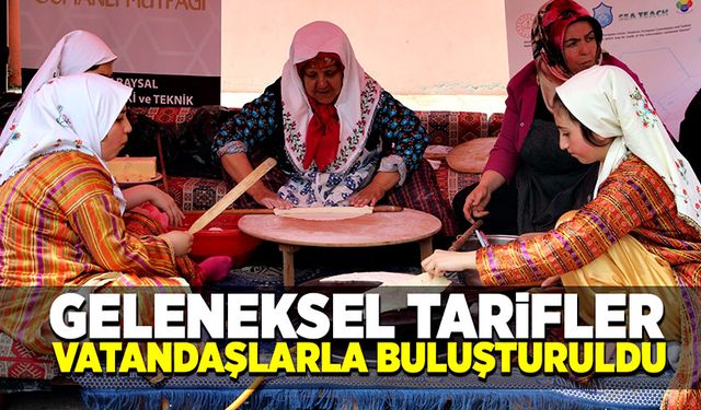 Bolu’nun geleneksel yemekleri özel sunumlarla vatandaşlarla buluşturuldu