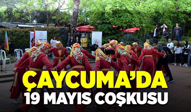 Zonguldak Çaycuma’da Gençlik ve Spor Bayramı coşkuyla kutlandı