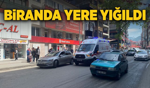 Gazipaşa’da tansiyonu düşen kadın biranda yere yığıldı