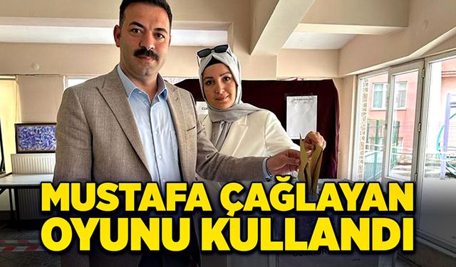 Mustafa Çağlayan oyunu kullandı