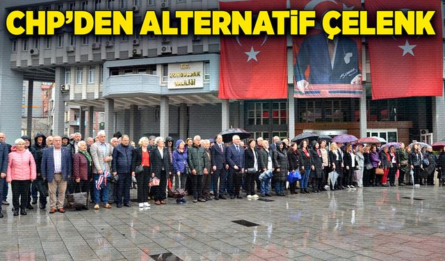 CHP’den Alternatif Çelenk