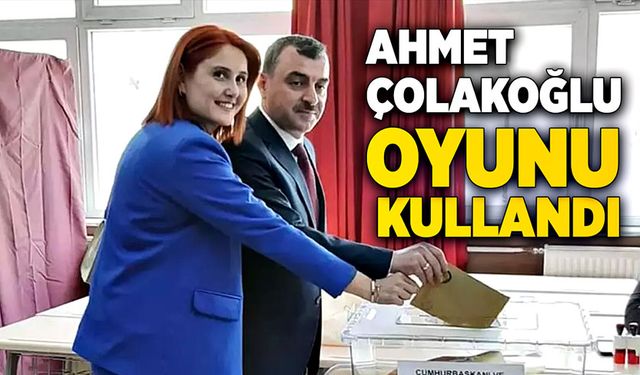 Ahmet Çolakoğlu ve eşi oylarını Çaycuma’da kullandı