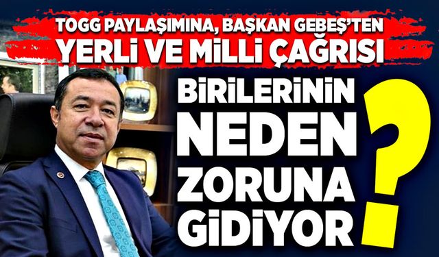 Satılmış Gebeş'ten sert tepki: Birilerinin neden zoruna gidiyor?