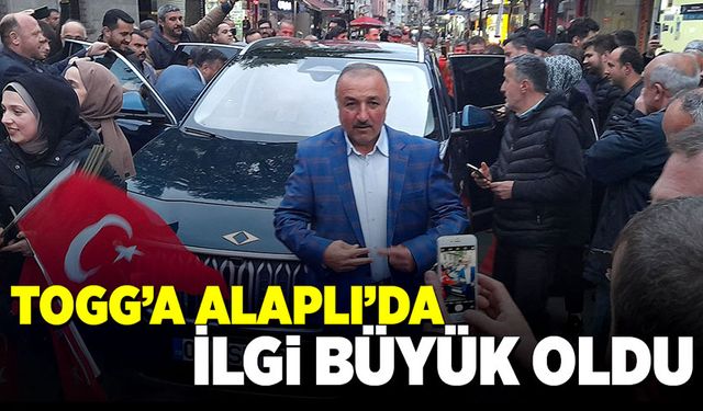 TOGG'a Alaplı'da yoğun ilgi