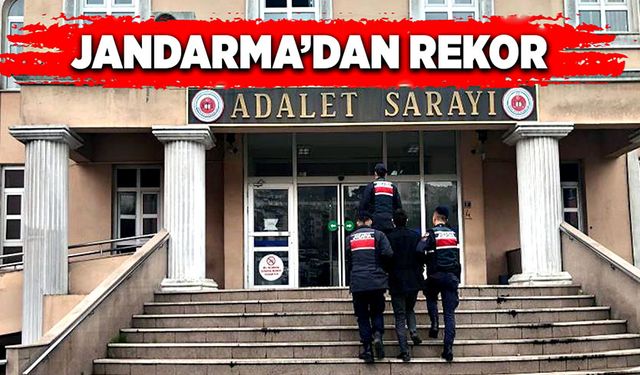 Jandarma’dan rekor!