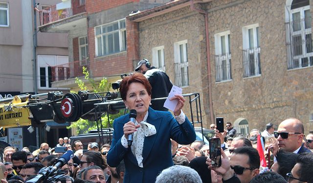 Meral Akşener: "PKK ile iş tutanın Allah belasını versin"