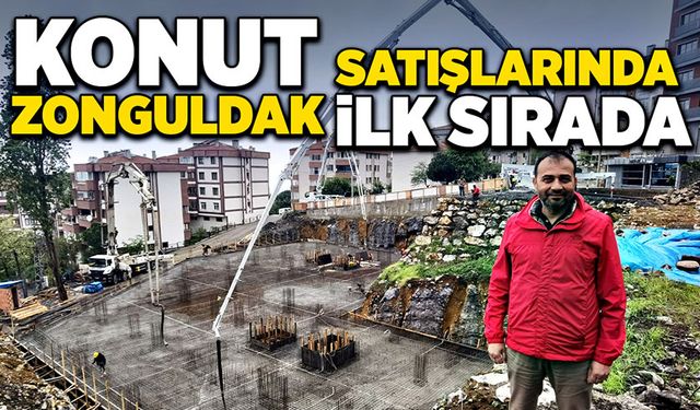 Konut satışlarında Zonguldak ilk sırada