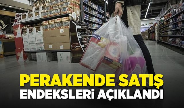 Sabit fiyatlarla perakende satış hacminin yıllık bazda arttı