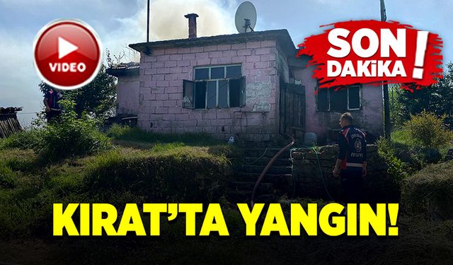 Zonguldak Kırat mevkisinde yangın! Ekipler olay yerinde