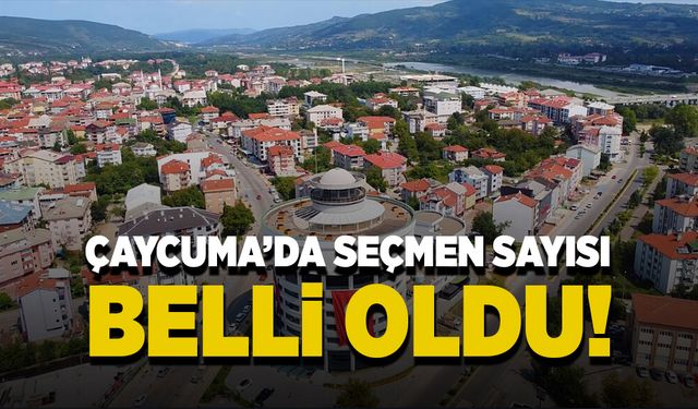 Çaycuma'da yarın kaç seçmen oy kullanabilecek?