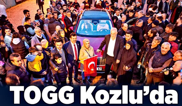 TOGG Kozlu’da vatandaşlara buluştu.