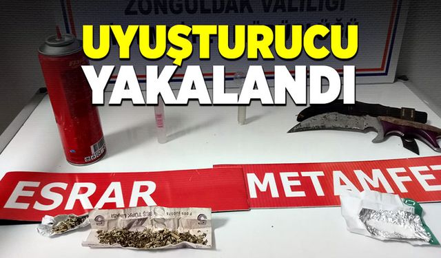 Uyuşturucu yakalandı