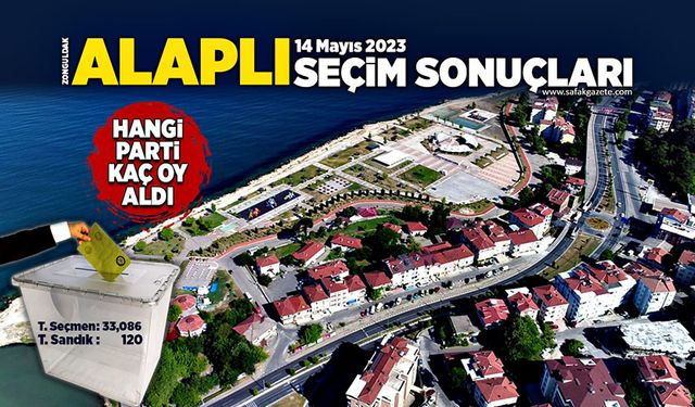 Alaplı’da seçim sonuçları ne oldu? Açık ara önde tamamladı