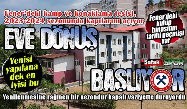 Zonguldak Kömürspor 15 Temmuz’da kendi kulüp tesislerine yerleşecek