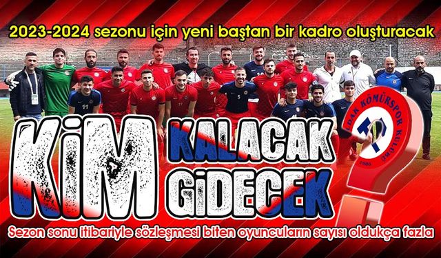 Zonguldak Kömürspor’da 21 futbolcu serbest kaldı!  