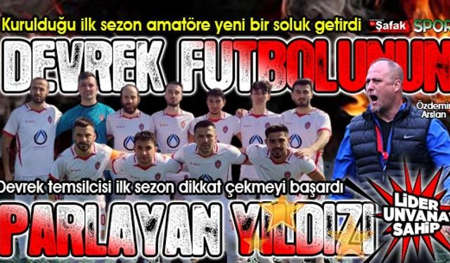 Devrek Bastonkentspor şampiyonluğa doğru koşuyor