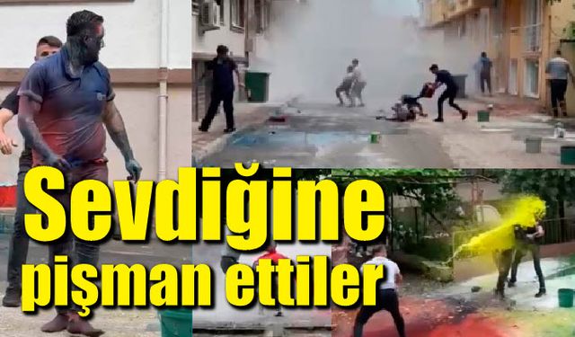 Damadı evlendiğine evleneceğine pişman ettiler