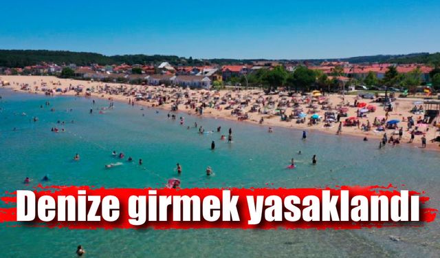 Olumsuz hava şartları tatilcileri vurdu; Denize girmek yasaklandı