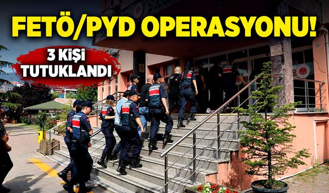 Karabük’te FETÖ/PYD operasyonunda 14 şüpheliden 3’ü tutuklandı!