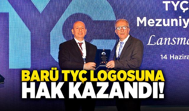 BARÜ TYÇ logosuna hak kazandı!