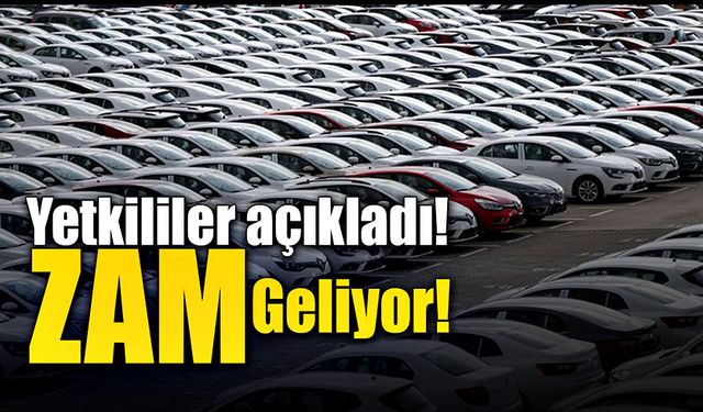 Yetkililer açıkladı: Zam geliyor!