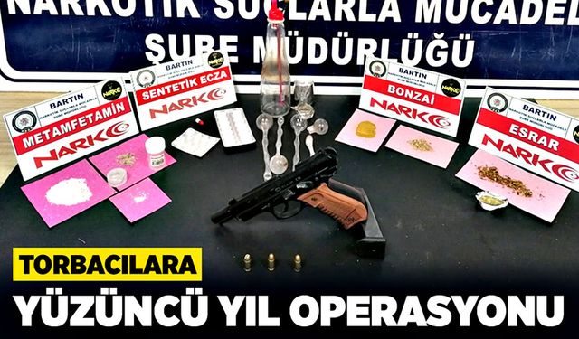 Torbacılara Yüzüncü Yıl Operasyonu