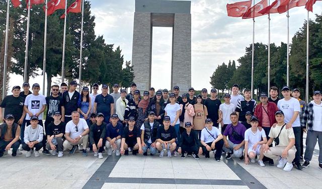 Devrekli öğrenciler Çanakkale ruhunu yaşadılar