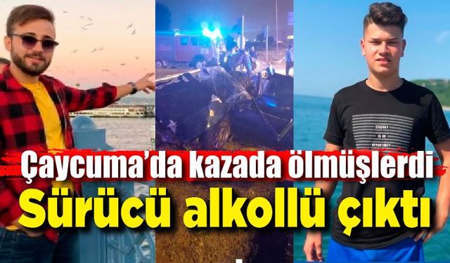 Çaycuma'daki kazada sürücü alkollü çıktı; Otobüs şoförü serbest bırakıldı