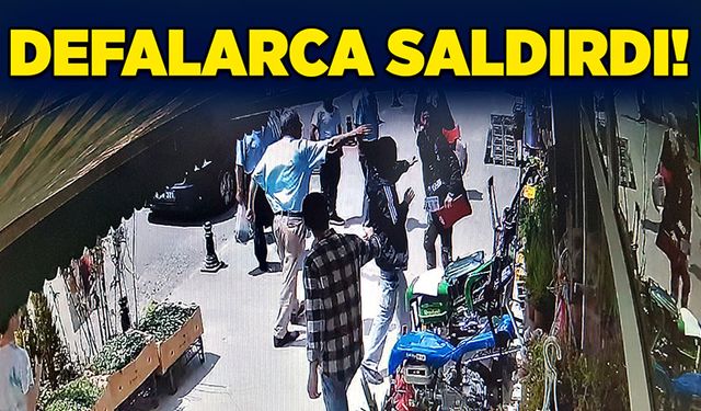 Dükkana defalarca gelip saldırdı!