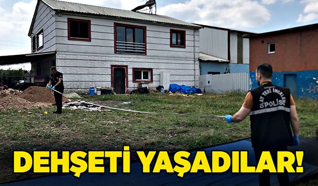 Dehşeti yaşadılar!