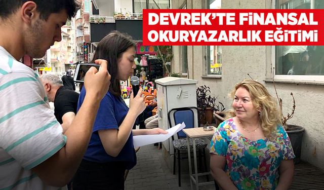 Devrek’te Finansal okur yazarlık eğitimi