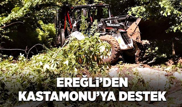 Ereğli’den Kastamonu’ya destek