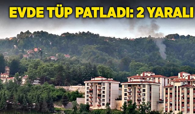 Tek katlı müstakil evde tüp patladı 2 yaralı