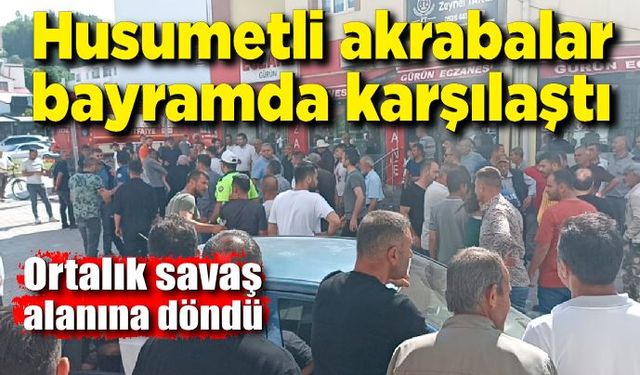 Husumetli aileler bayramda karşılaştı; 2’si ağır 5 kişi yaralandı