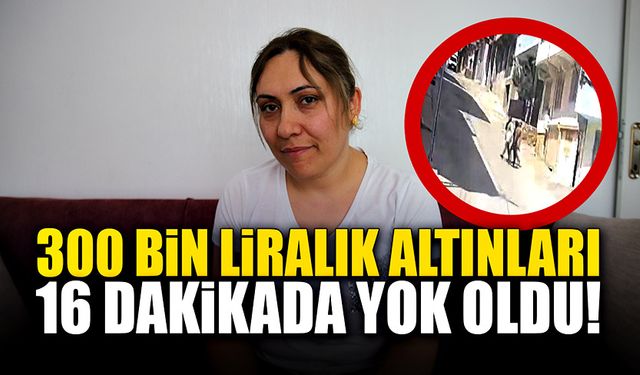 10 yıllık birikimi 16 dakikada yok oldu!