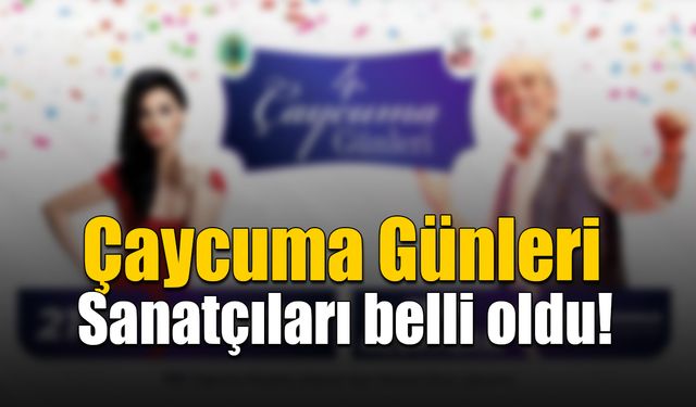 Çaycuma Günleri programı belli oldu